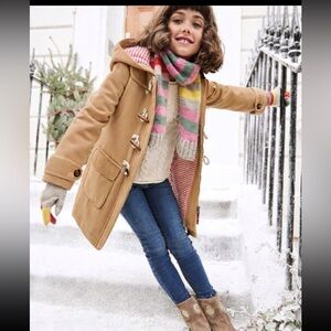 Mini Boden  wool toggle coat size 7/8 kids